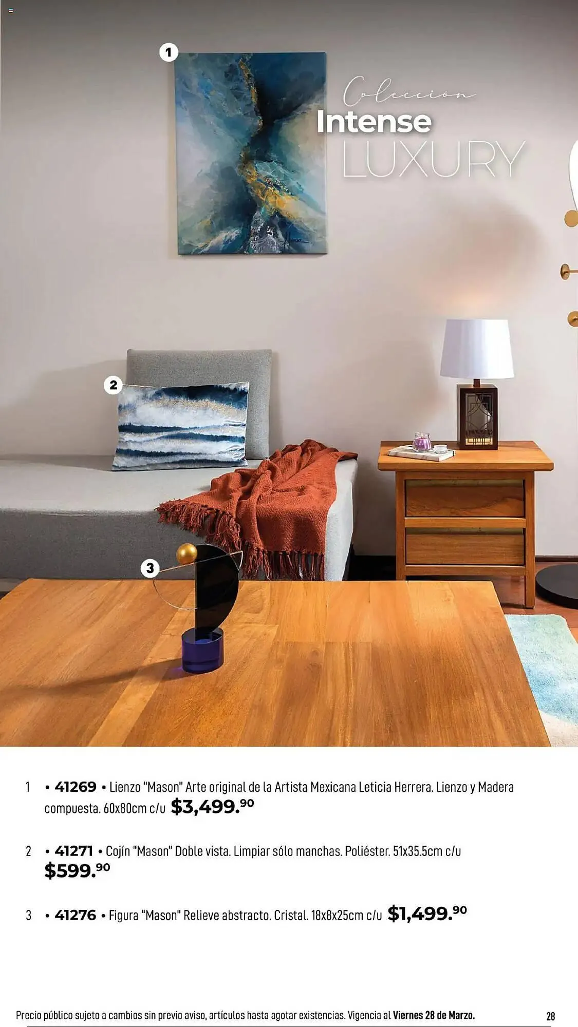 Catálogo de Catálogo Home Interiors 17 de febrero al 28 de marzo 2025 - Pagina 28