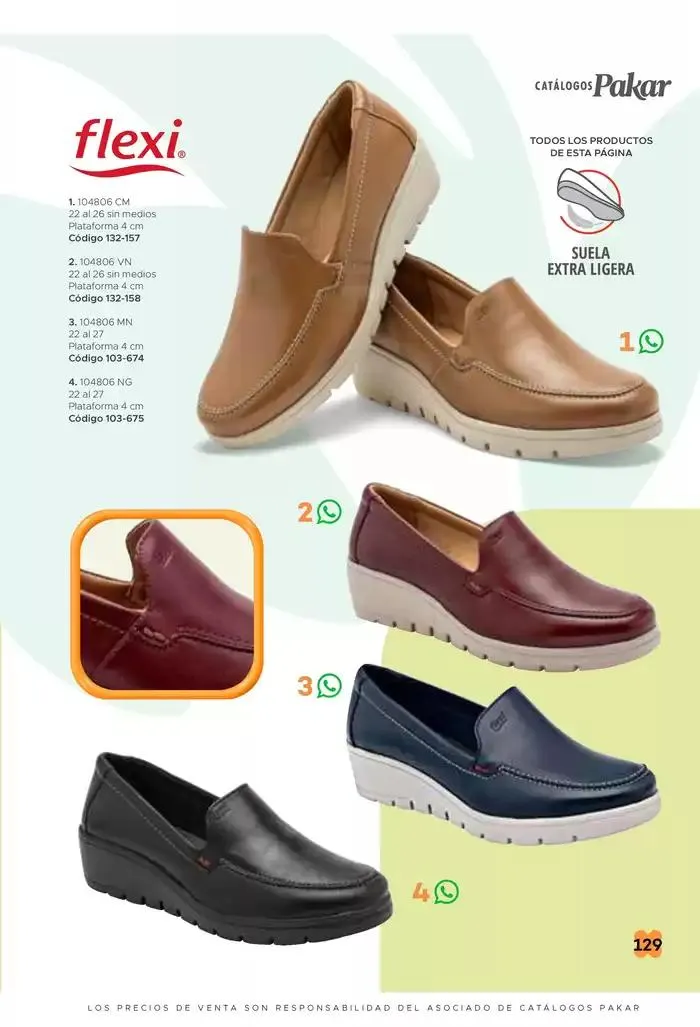 Catálogo de Pakar Mujer 31 de enero al 31 de agosto 2025 - Pagina 129