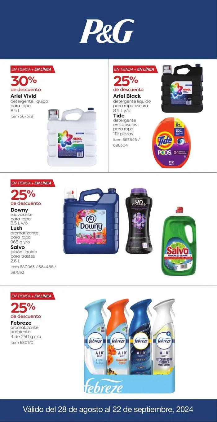 Catálogo de Cuponera Costco 29 de agosto al 22 de septiembre 2024 - Pagina 22