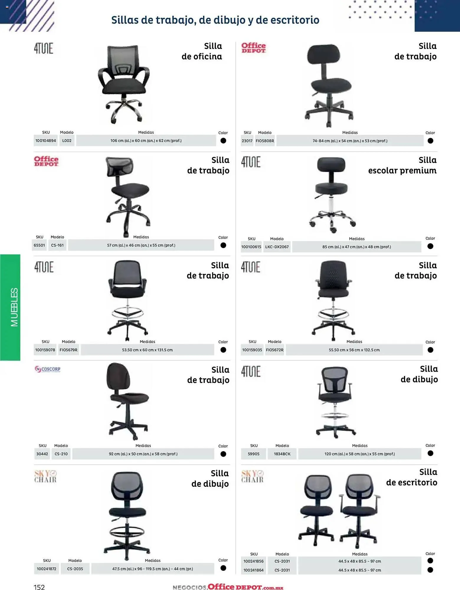 Catálogo de Catálogo Office Depot 12 de enero al 1 de enero 2027 - Pagina 154