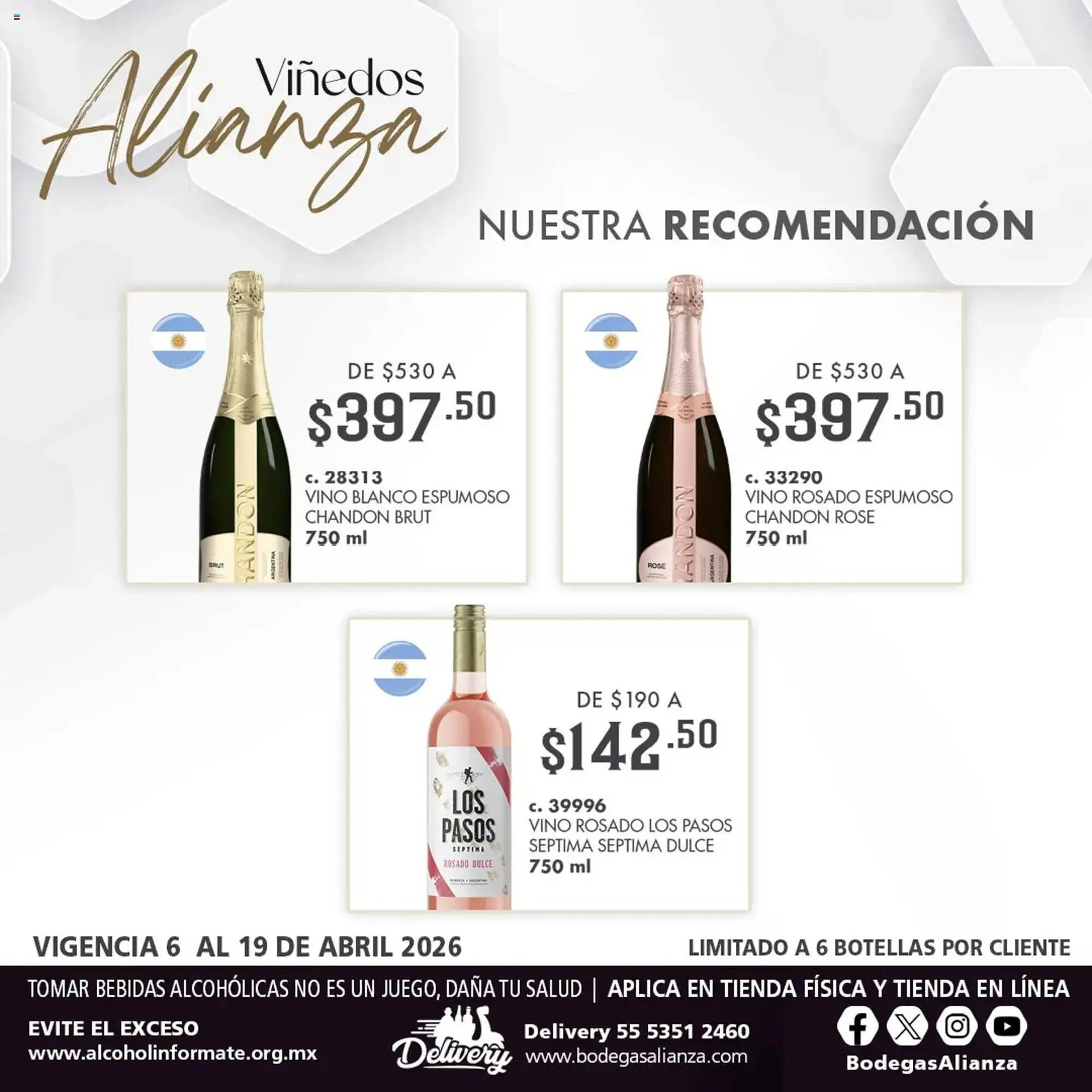 Catálogo de Folleto Bodegas Alianza 6 de abril al 19 de abril 2026 - Pagina 4