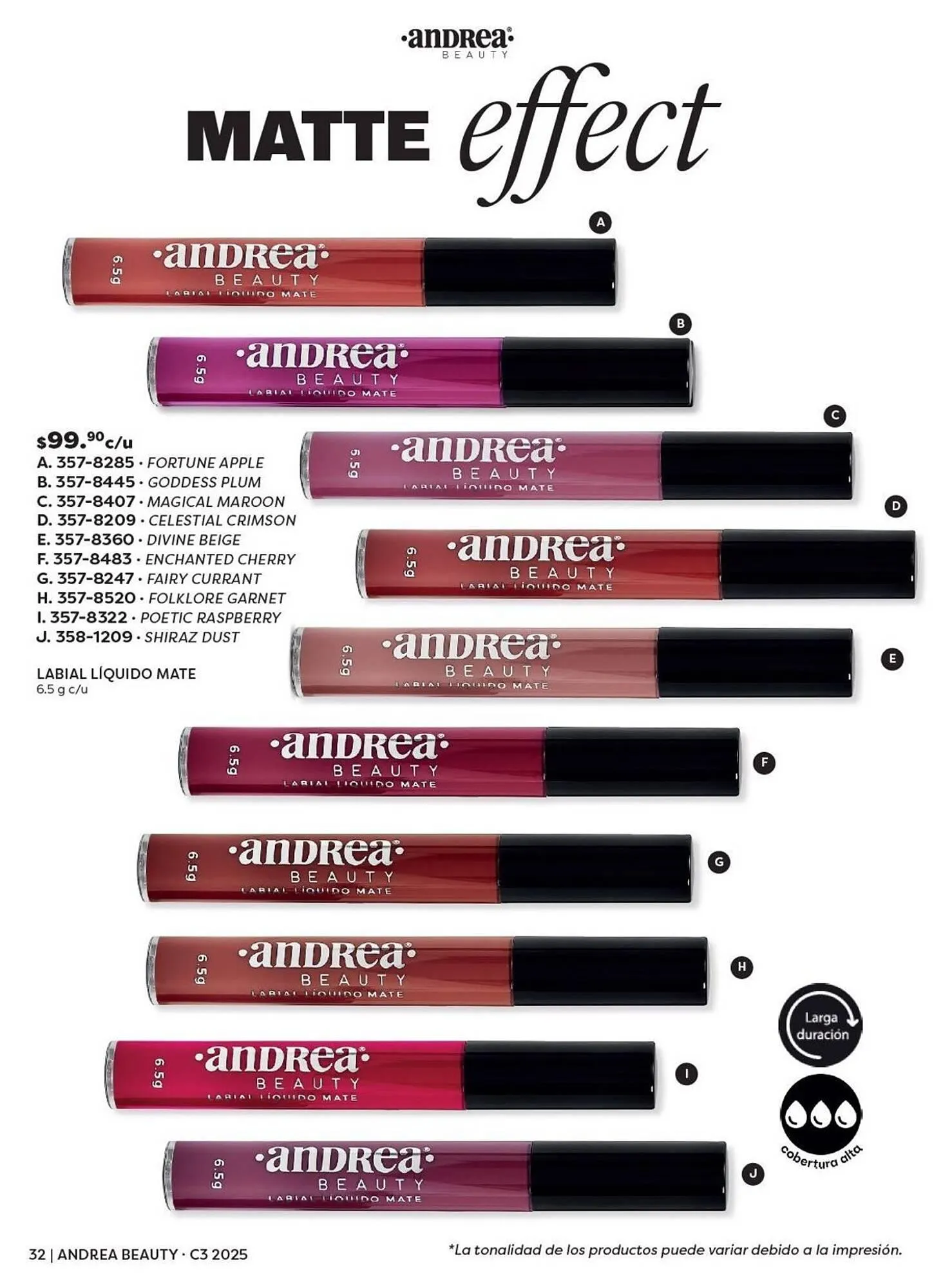 Catálogo de Catálogo Andrea 23 de mayo al 31 de diciembre 2025 - Pagina 32