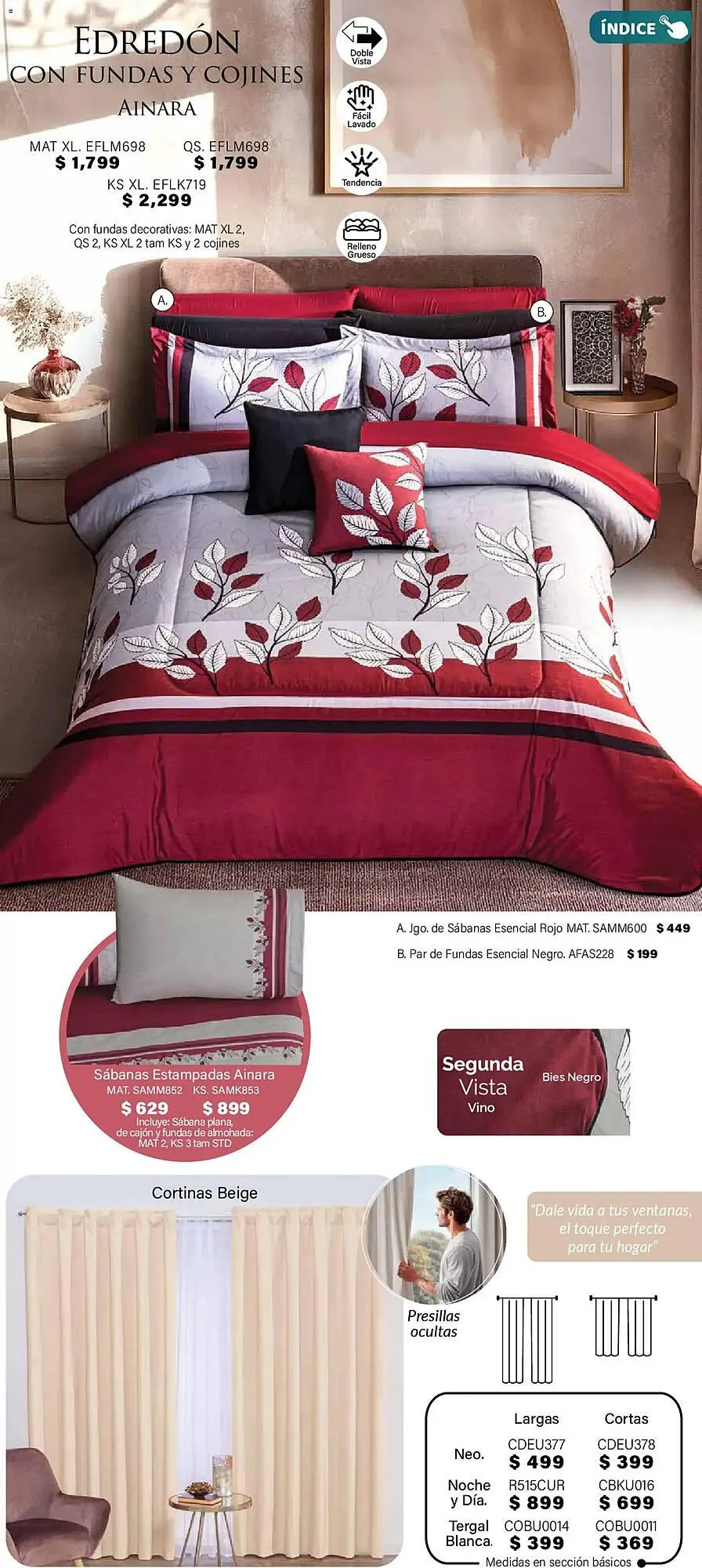 Catálogo de Catálogo Colchas Concord 1 de noviembre al 1 de febrero 2026 - Pagina 111