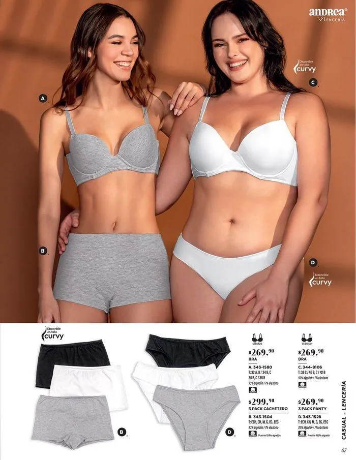Catálogo de ANDREA - LENCERIA & VESTIR INTERIOR 26 de agosto al 25 de enero 2025 - Pagina 65