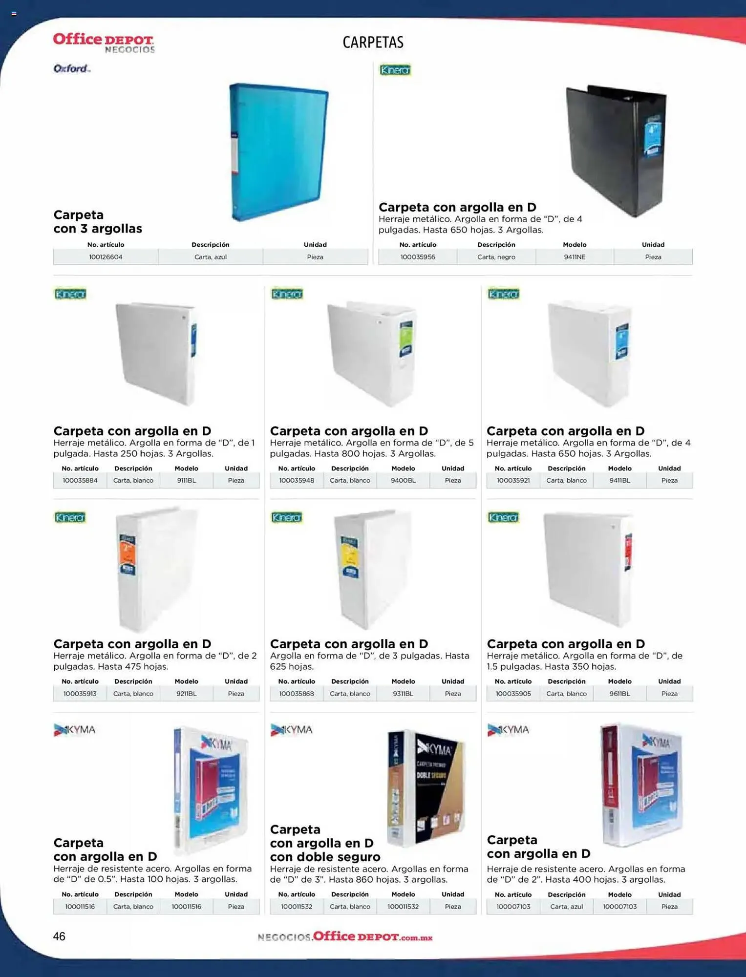 Catálogo de Catálogo Office Depot 9 de enero al 31 de diciembre 2025 - Pagina 48