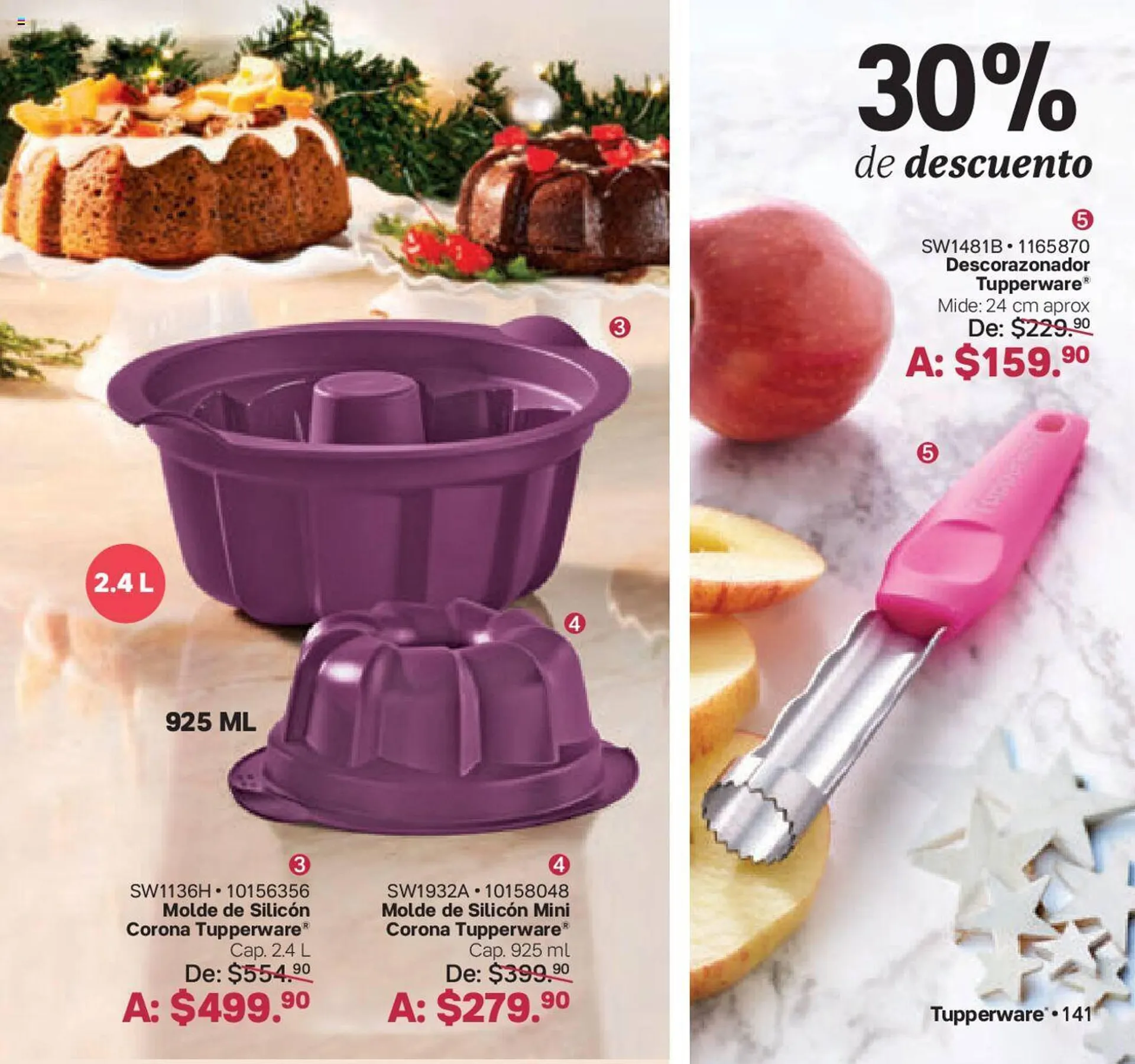 Catálogo de Catálogo Tupperware 13 de noviembre al 10 de diciembre 2023 - Pagina 141