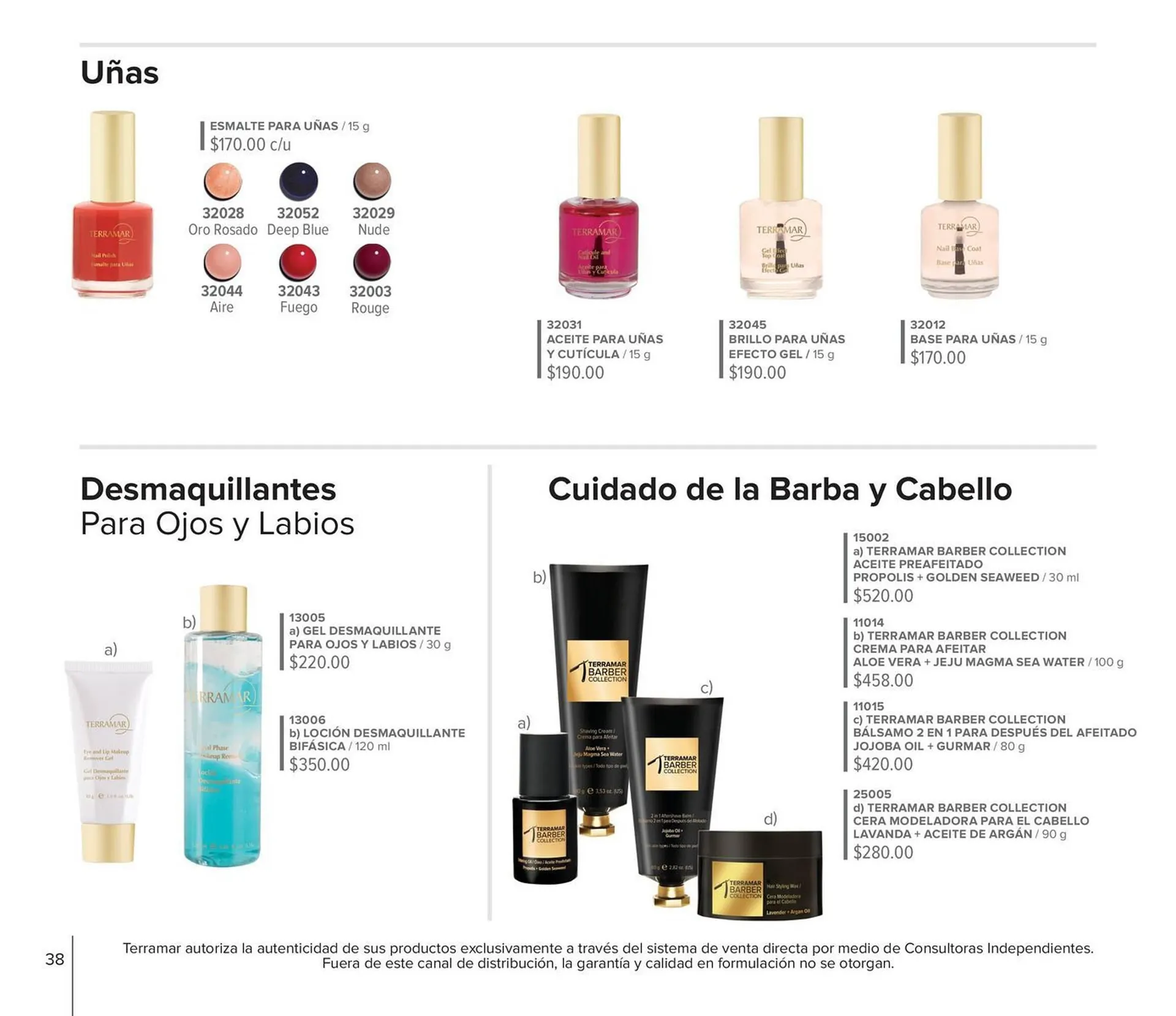 Catálogo de Catálogo Terramar Brands 3 de octubre al 31 de octubre 2023 - Pagina 38