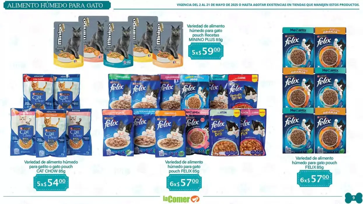 Catálogo de La Comer - Especial Mascotas 2 de mayo al 21 de mayo 2025 - Pagina 9