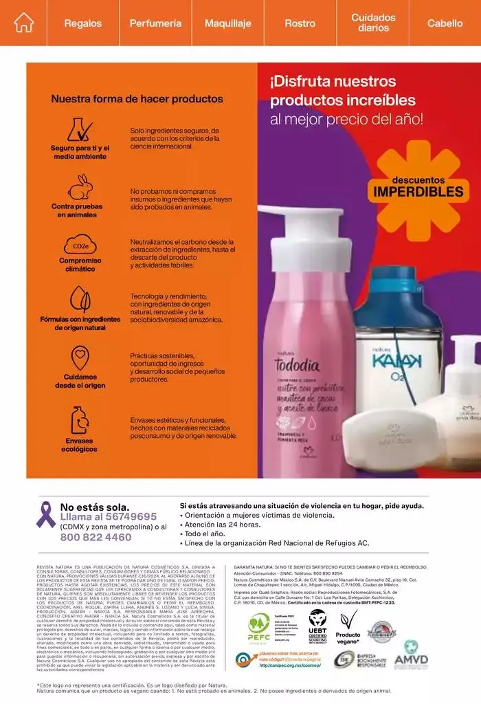 Catálogo de Revista Natura Ciclo 16 1 de octubre al 1 de noviembre 2024 - Pagina 158