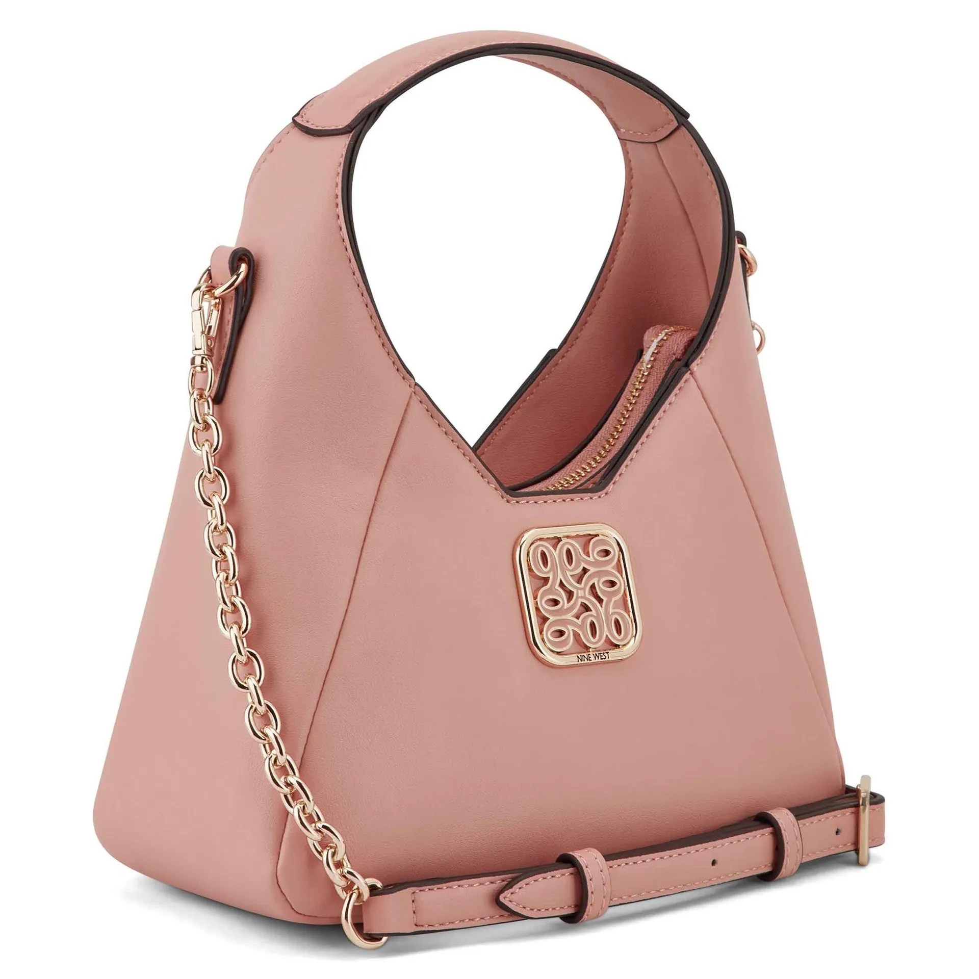 Bolsa Hobo Ngn135973 Bowen Sintetico Rosa Nine West