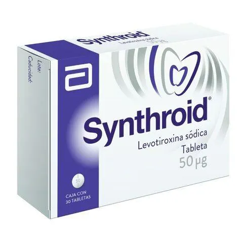 Synthroid 30 Tableta Caja