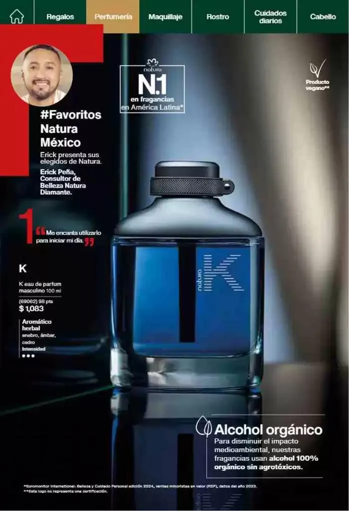 Catálogo de Revista Natura Ciclo 18 2024 8 de noviembre al 8 de diciembre 2024 - Pagina 42