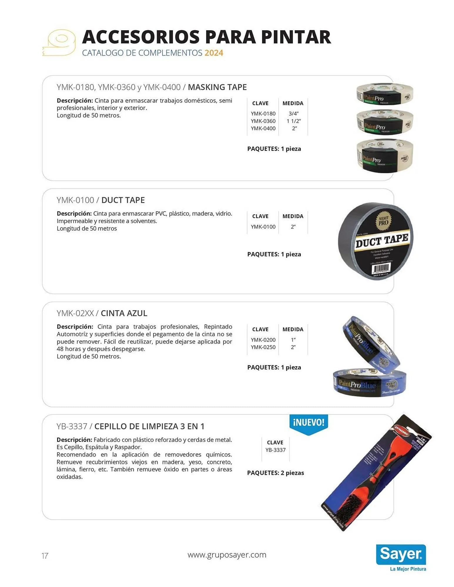Catálogo de Catálogo Sayer 3 de enero al 31 de diciembre 2024 - Pagina 17