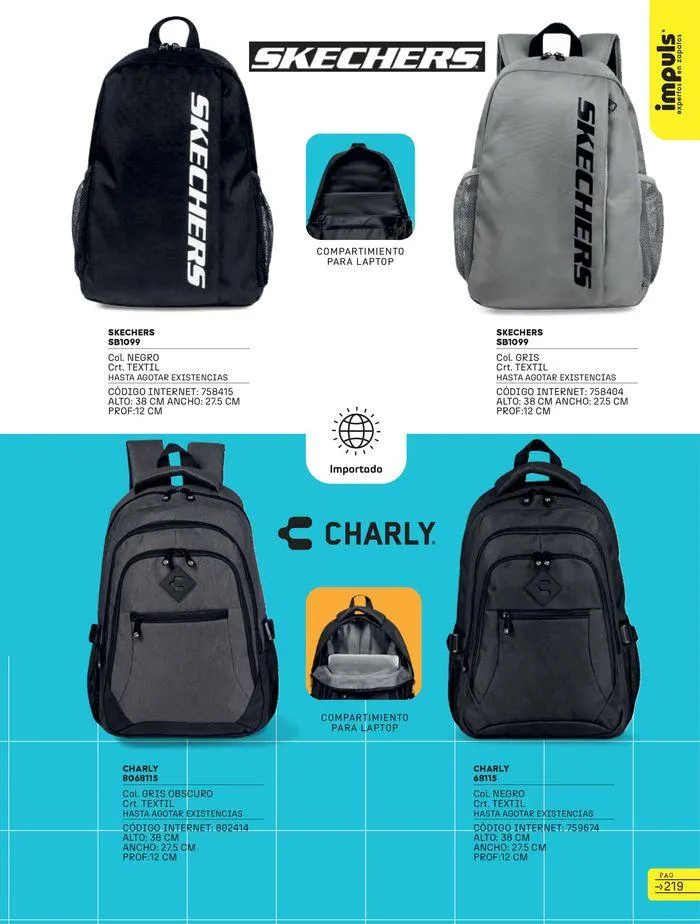 Catálogo de IMPULS Caballero Verano-Otoño 5 de julio al 15 de noviembre 2024 - Pagina 221