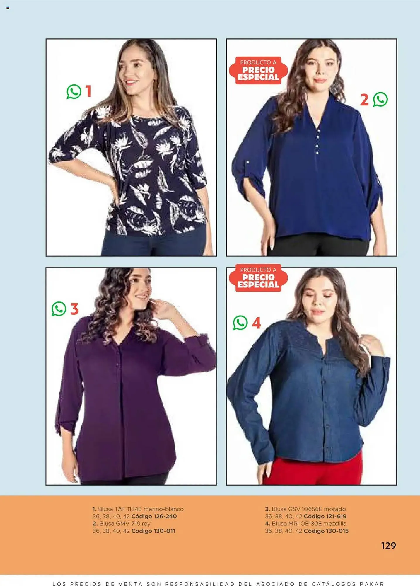 Catálogo de Catálogo SC Pakar 24 de julio al 1 de enero 2026 - Pagina 129
