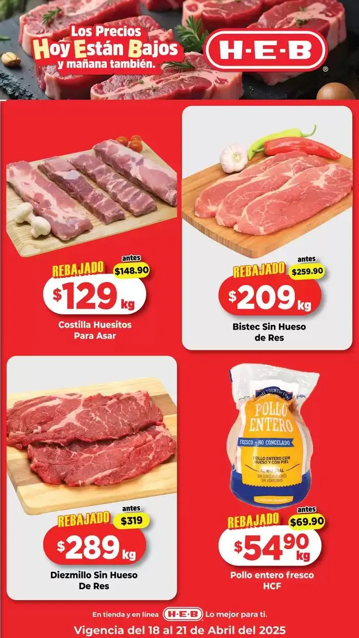Catálogo de Ofertas HEB 18 de abril al 21 de abril 2025 - Pagina 3
