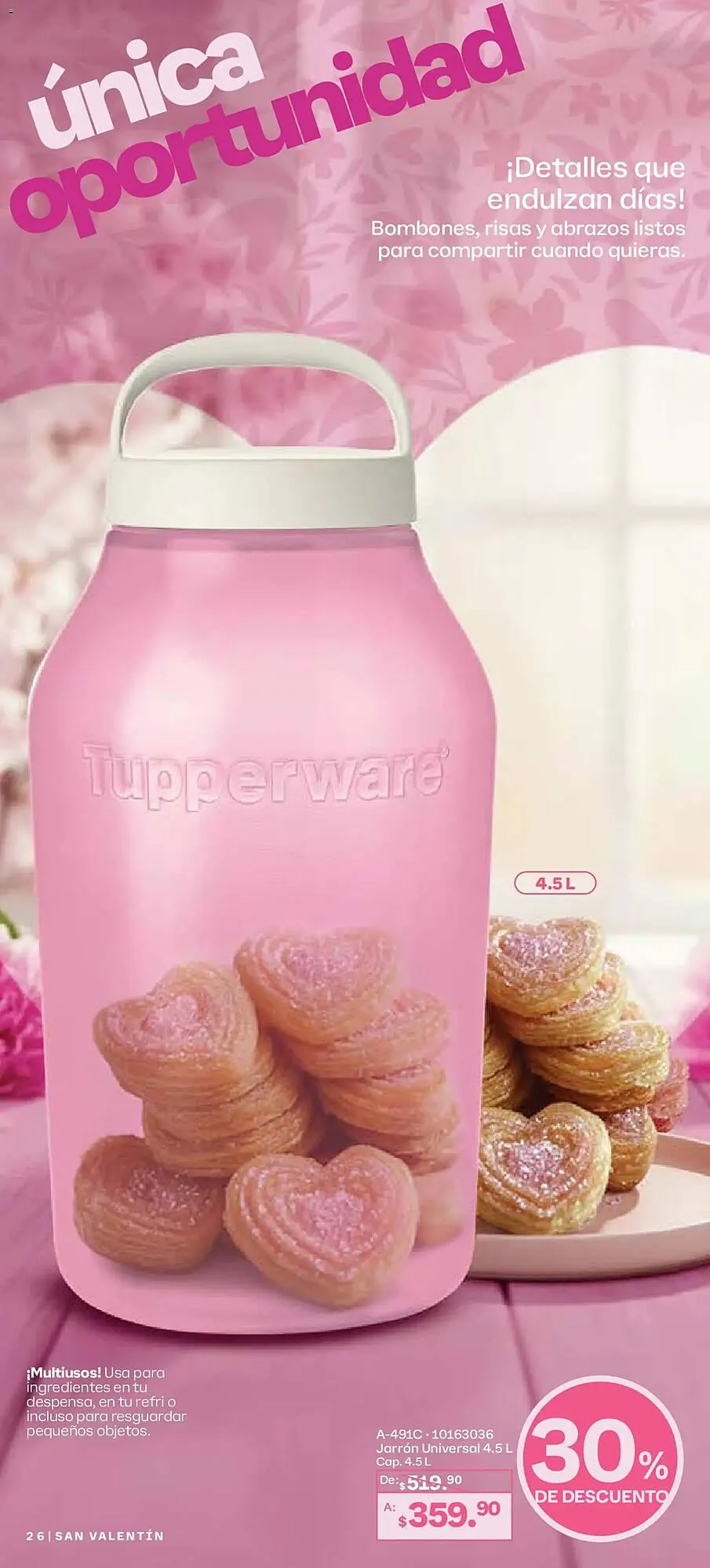Catálogo de Catálogo Tupperware 29 de diciembre al 26 de enero 2026 - Pagina 26
