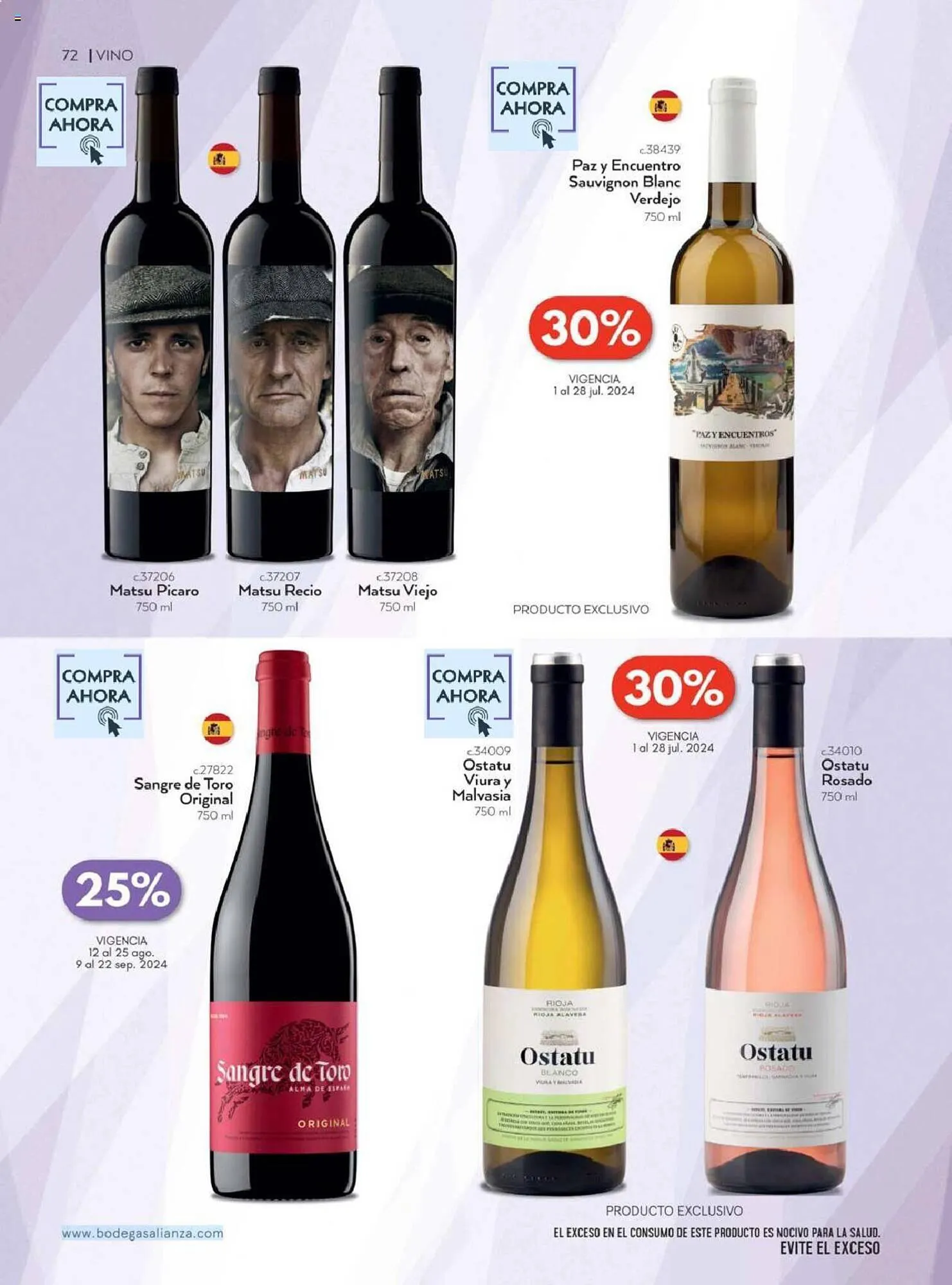 Catálogo de Catálogo Bodegas Alianza 1 de julio al 30 de septiembre 2024 - Pagina 74