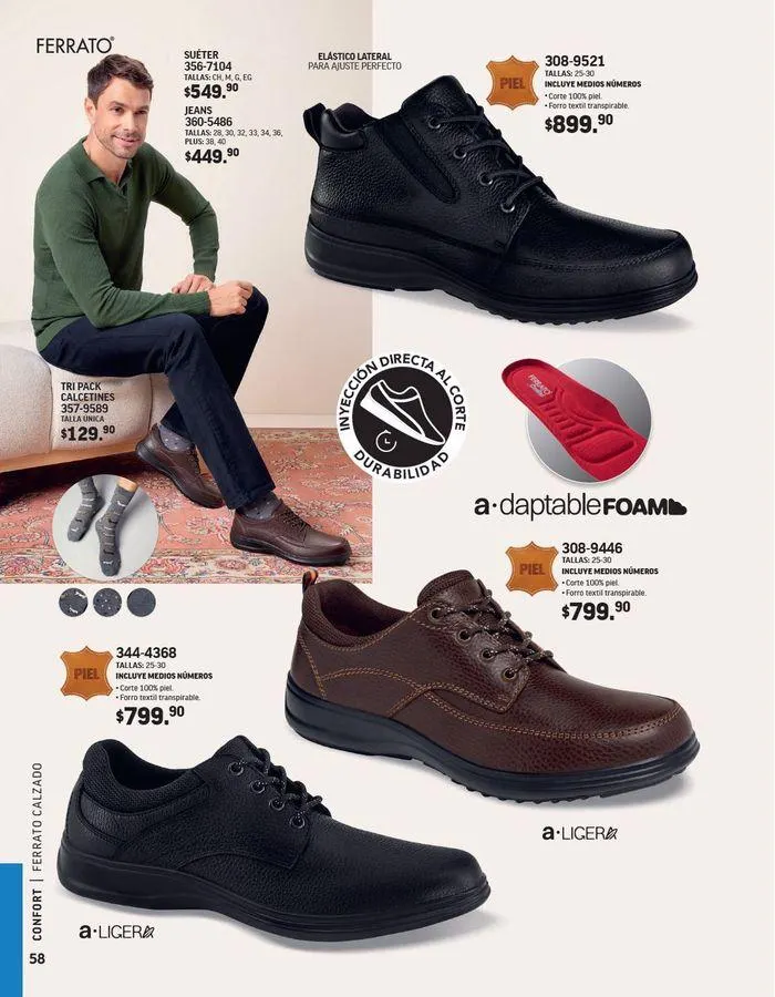 Catálogo de ANDREA - CALZADO CABALLERO 26 de agosto al 25 de enero 2025 - Pagina 149