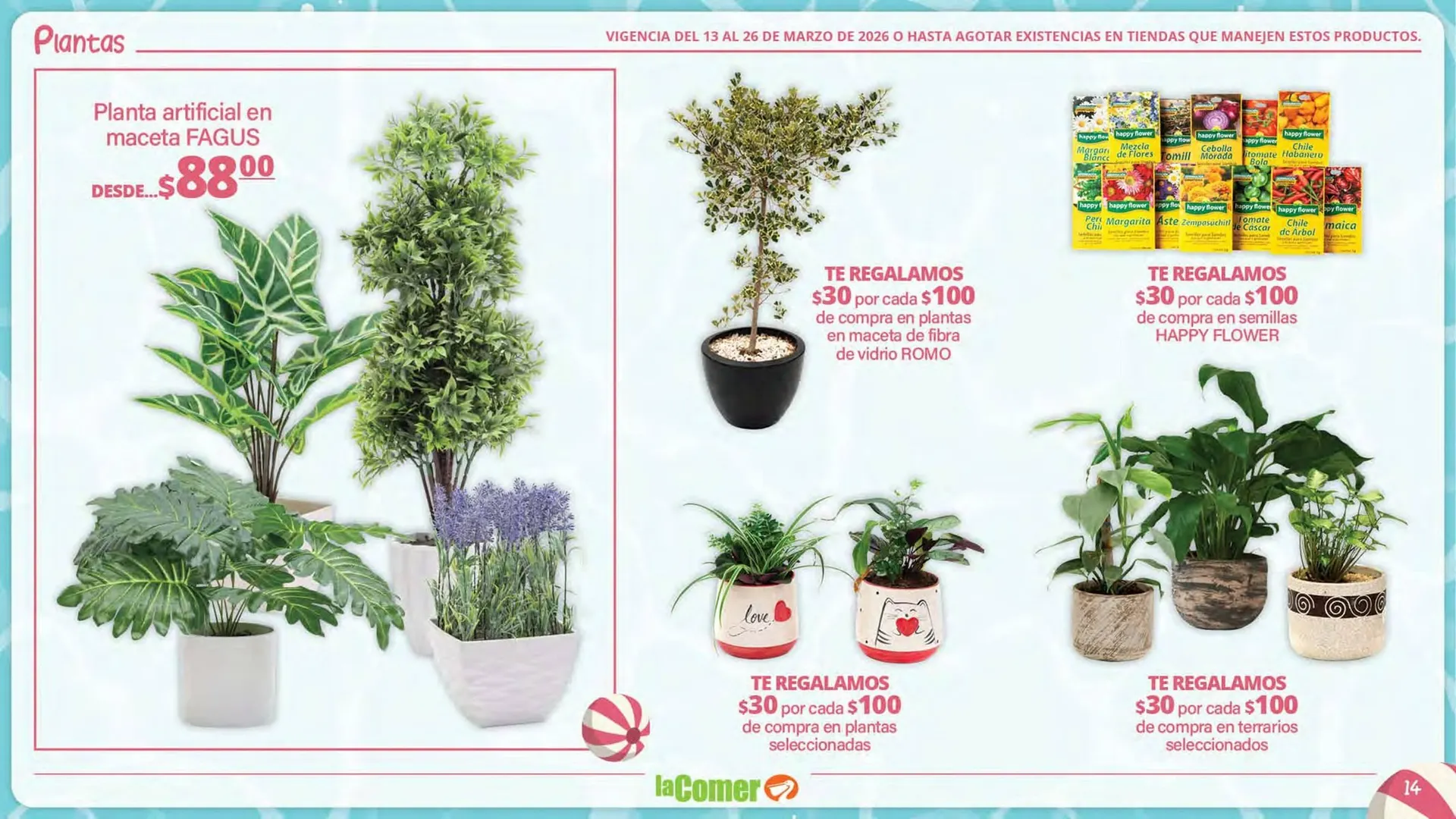 Catálogo de Folleto La Comer 13 de marzo al 26 de marzo 2026 - Pagina 14