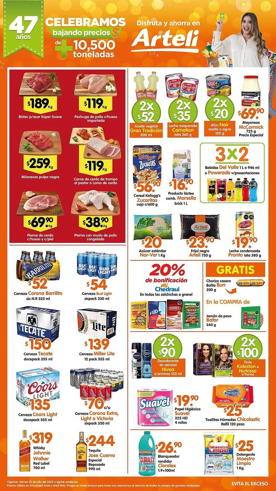 Catálogo de Catálogo Arteli 25 de julio al 25 de julio 2025 - Pagina 1