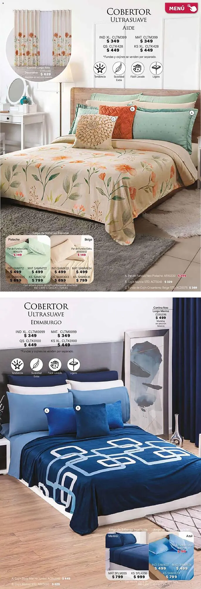 Catálogo de Catálogo Colchas Concord 1 de febrero al 2 de mayo 2026 - Pagina 189