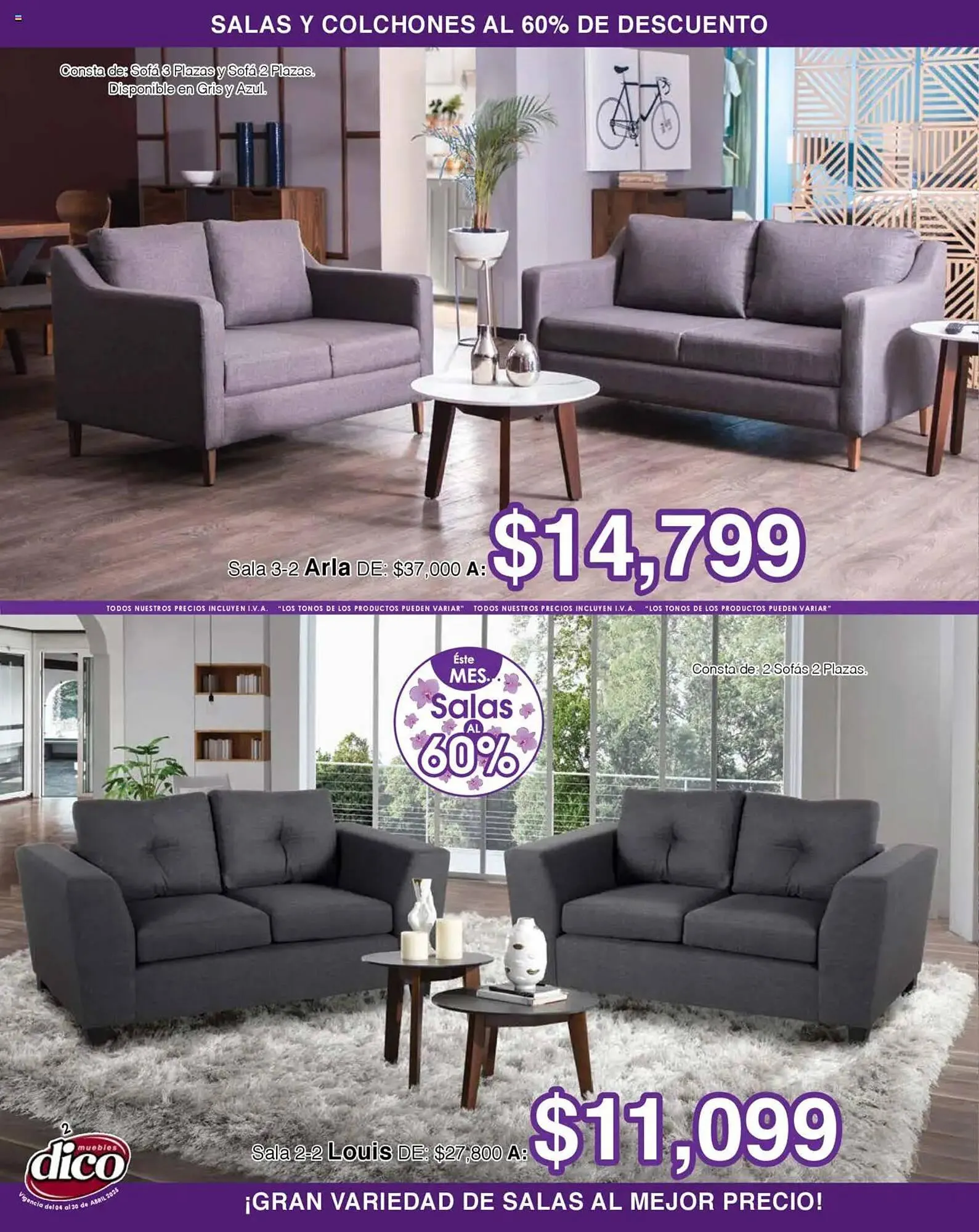 Catálogo de Catálogo Muebles Dico 4 de abril al 30 de abril 2025 - Pagina 2