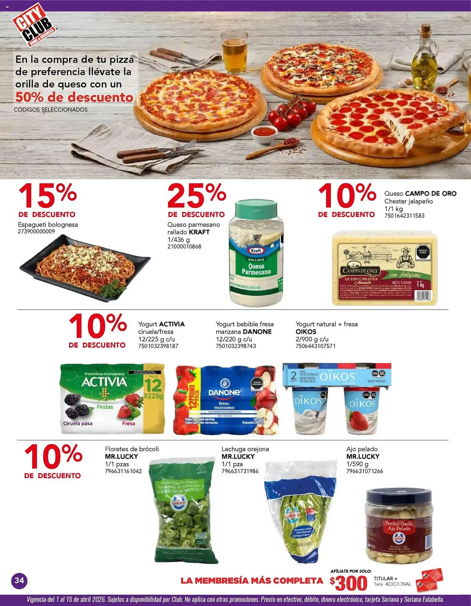 Catálogo de Catálogo City Club 1 de abril al 1 de mayo 2026 - Pagina 34