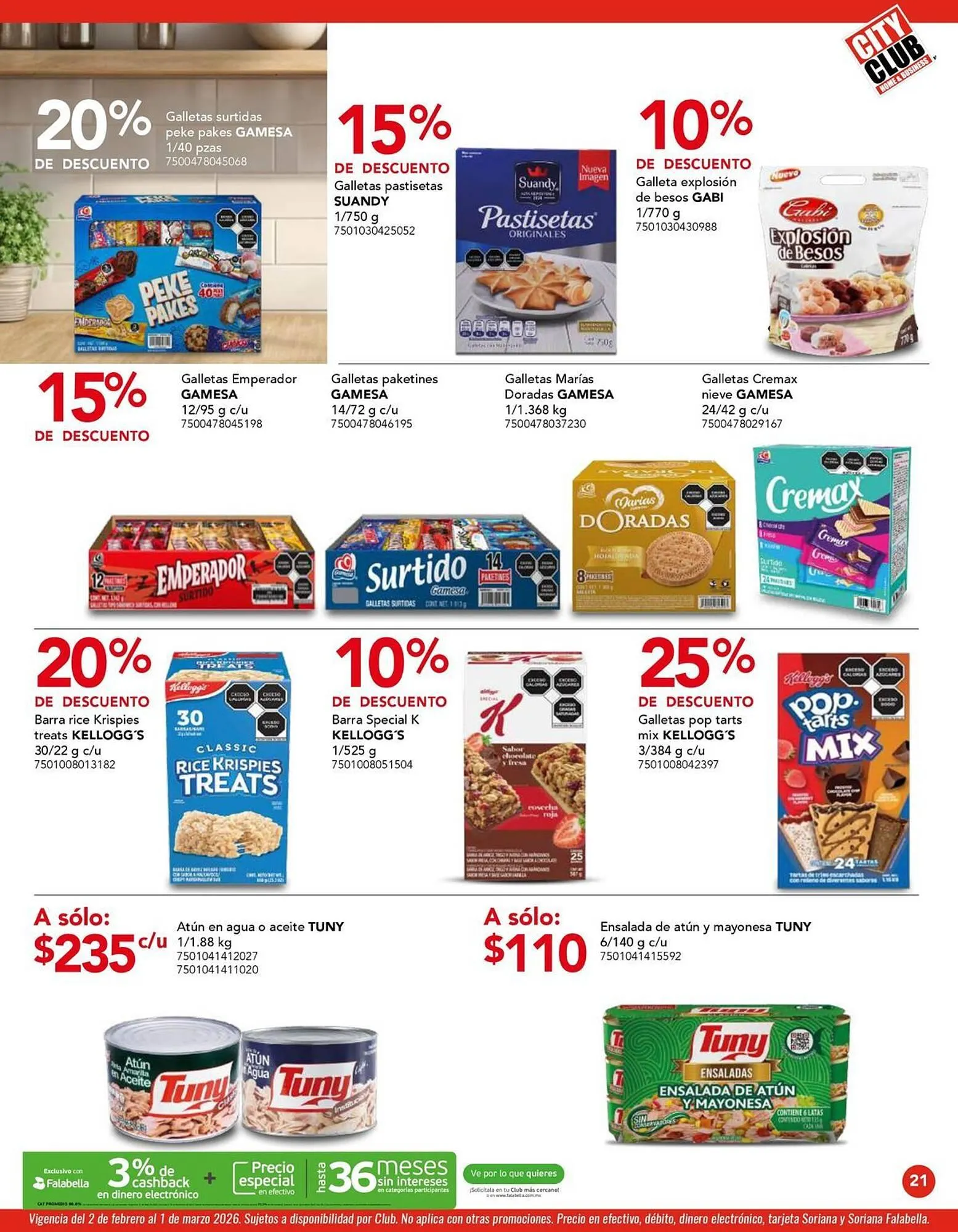 Catálogo de Catálogo City Club 2 de febrero al 1 de marzo 2026 - Pagina 21