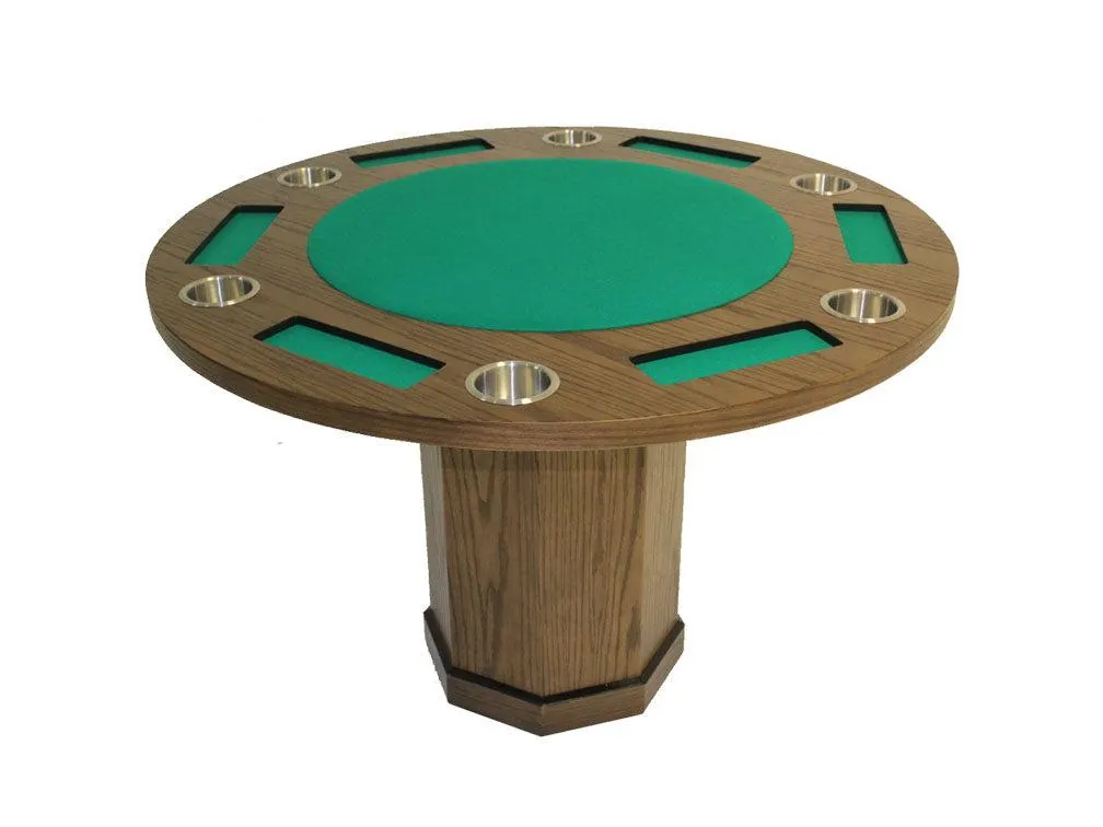 Mesa de Juego Redonda Kontempo Poker 6