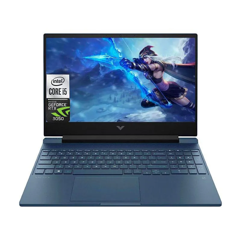 Laptop Gamer HP Victus 15.6" intel i5-13420H 512GB 8GB RTX 3050 W11H Azul