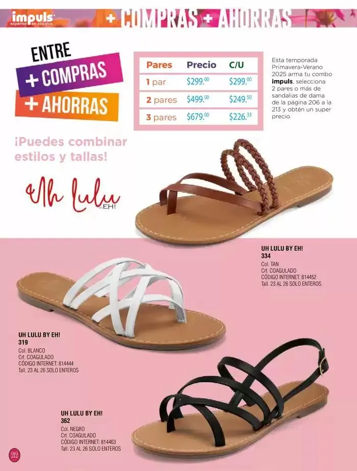 Catálogo de Primavera-Verano Dama 2025 6 de enero al 30 de junio 2025 - Pagina 214