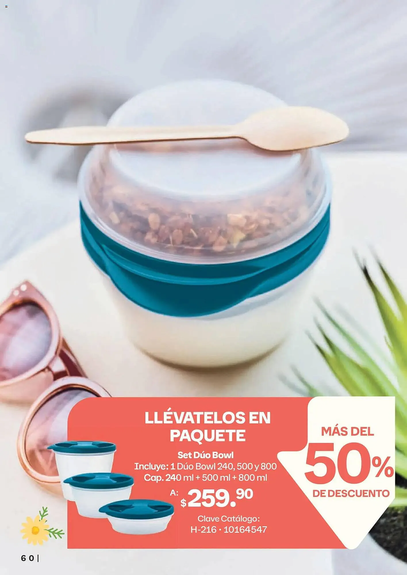 Catálogo de Catálogo Tupperware 23 de febrero al 23 de marzo 2026 - Pagina 60