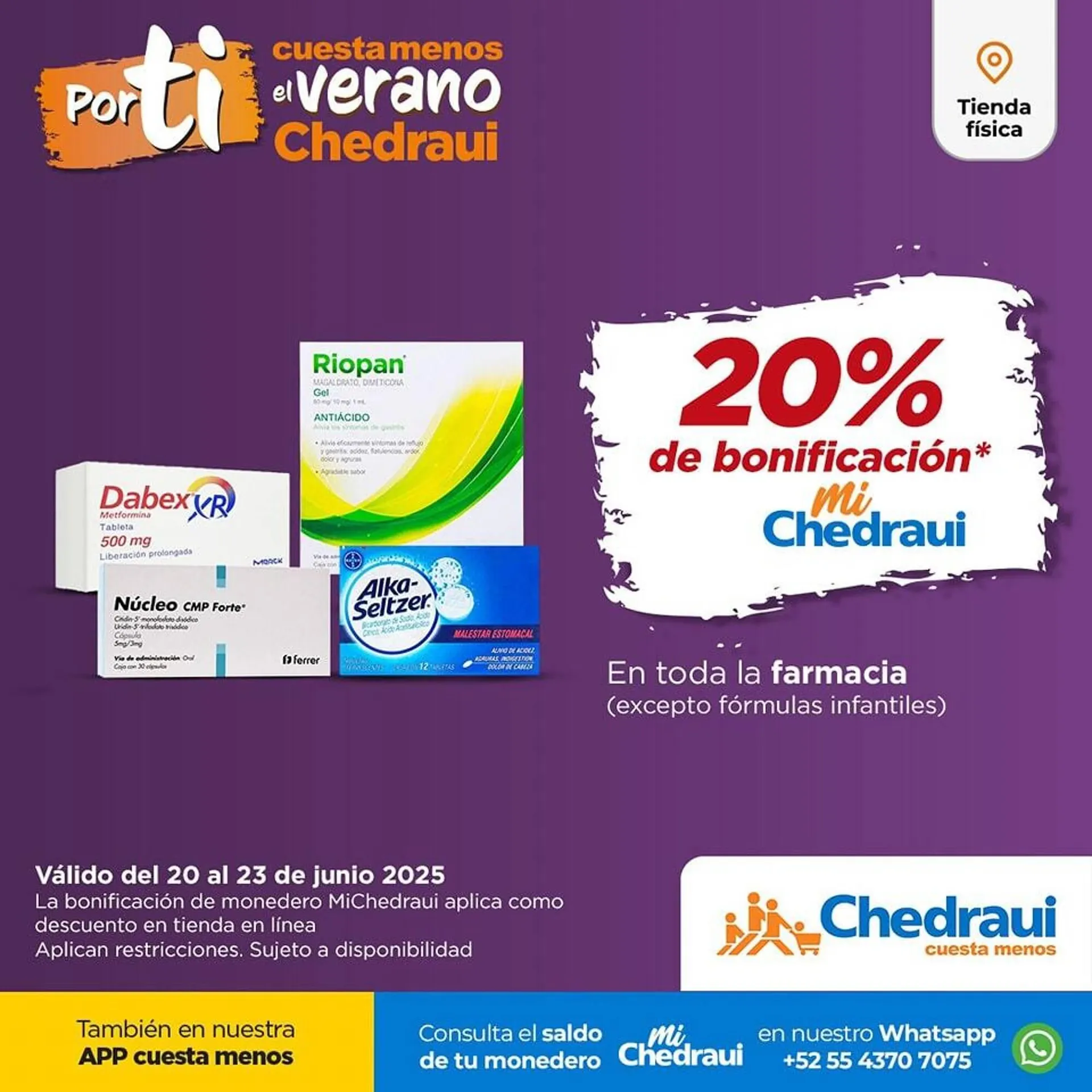 Catálogo de Catálogo Chedraui 20 de junio al 23 de junio 2025 - Pagina 1