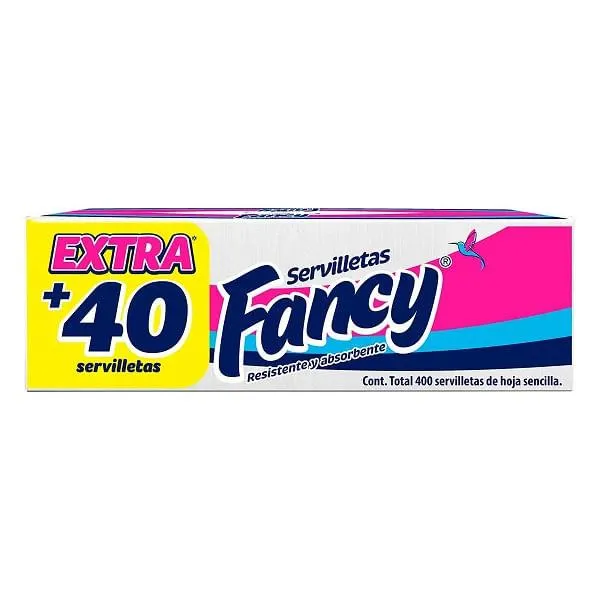 Servilletas Fancy resistente con 400 servilletas