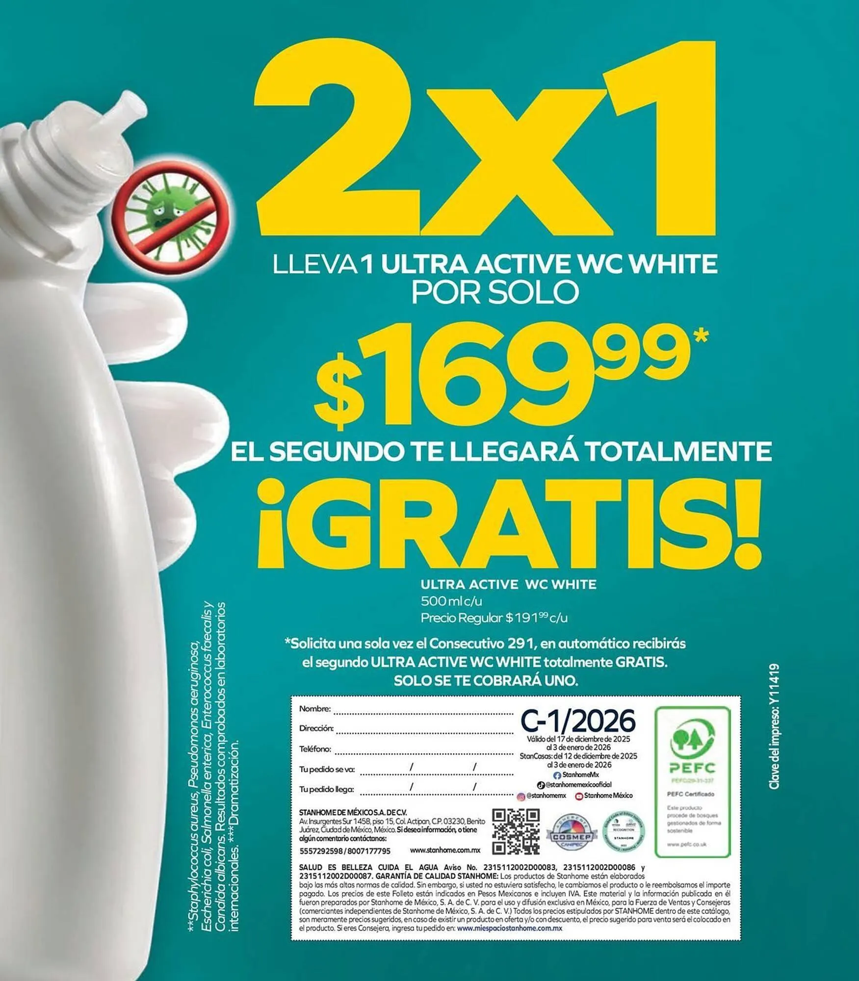 Catálogo de Catálogo Stanhome 17 de diciembre al 3 de enero 2026 - Pagina 161
