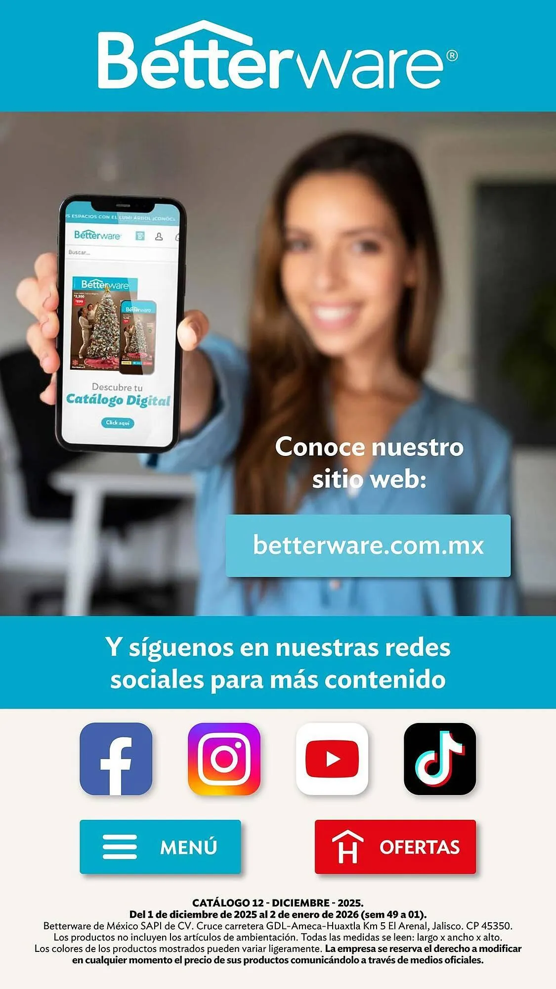 Catálogo de Catálogo BetterWare 1 de diciembre al 2 de enero 2026 - Pagina 123