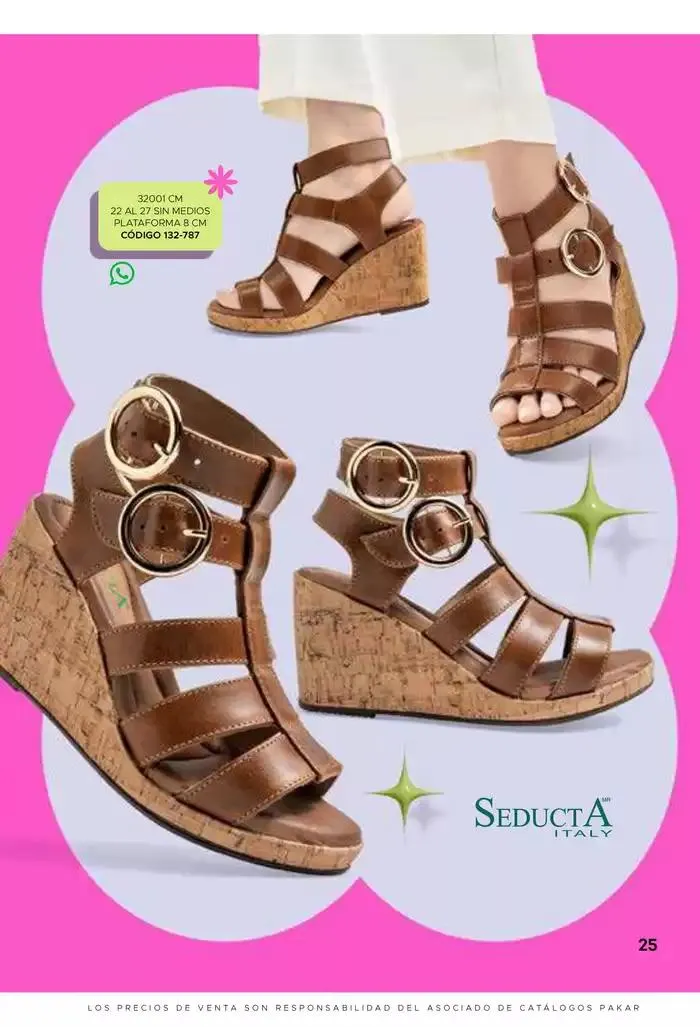 Catálogo de Pakar Sandalia 31 de enero al 31 de mayo 2025 - Pagina 25