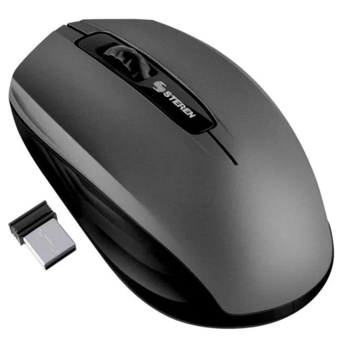 MOUSE INALAMBRICO STEREN COM-5708 NEGRO