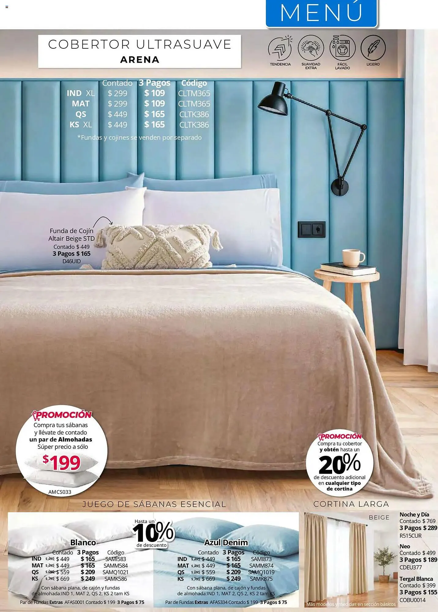Catálogo de Catálogo Colchas Concord 1 de mayo al 1 de agosto 2026 - Pagina 259