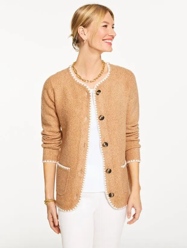 Crewneck Cardigan