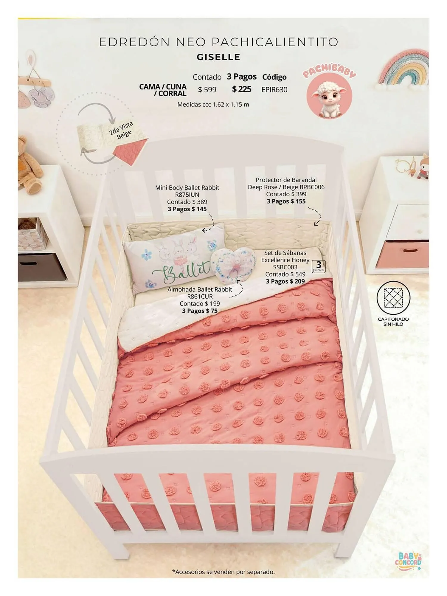 Catálogo de Catálogo Colchas Concord 1 de mayo al 31 de julio 2026 - Pagina 16