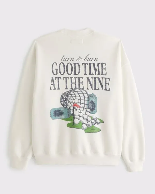 Golf Graphic Crew Sweatshirt