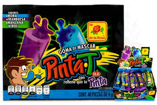 CHICLE PINTA-T 24/40 (360 GR.) LA ROSA