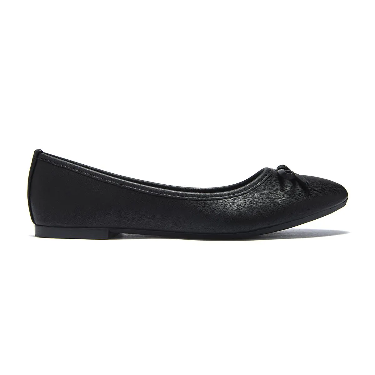 BALERINA PUNTA OVALADA CAPA DE OZONO PARA MUJER ESTILO 621505 NEGRO