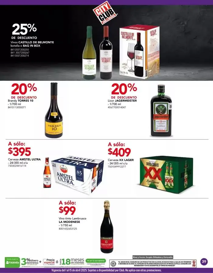 Catálogo de Folleto 1 de abril al 30 de abril 2025 - Pagina 39