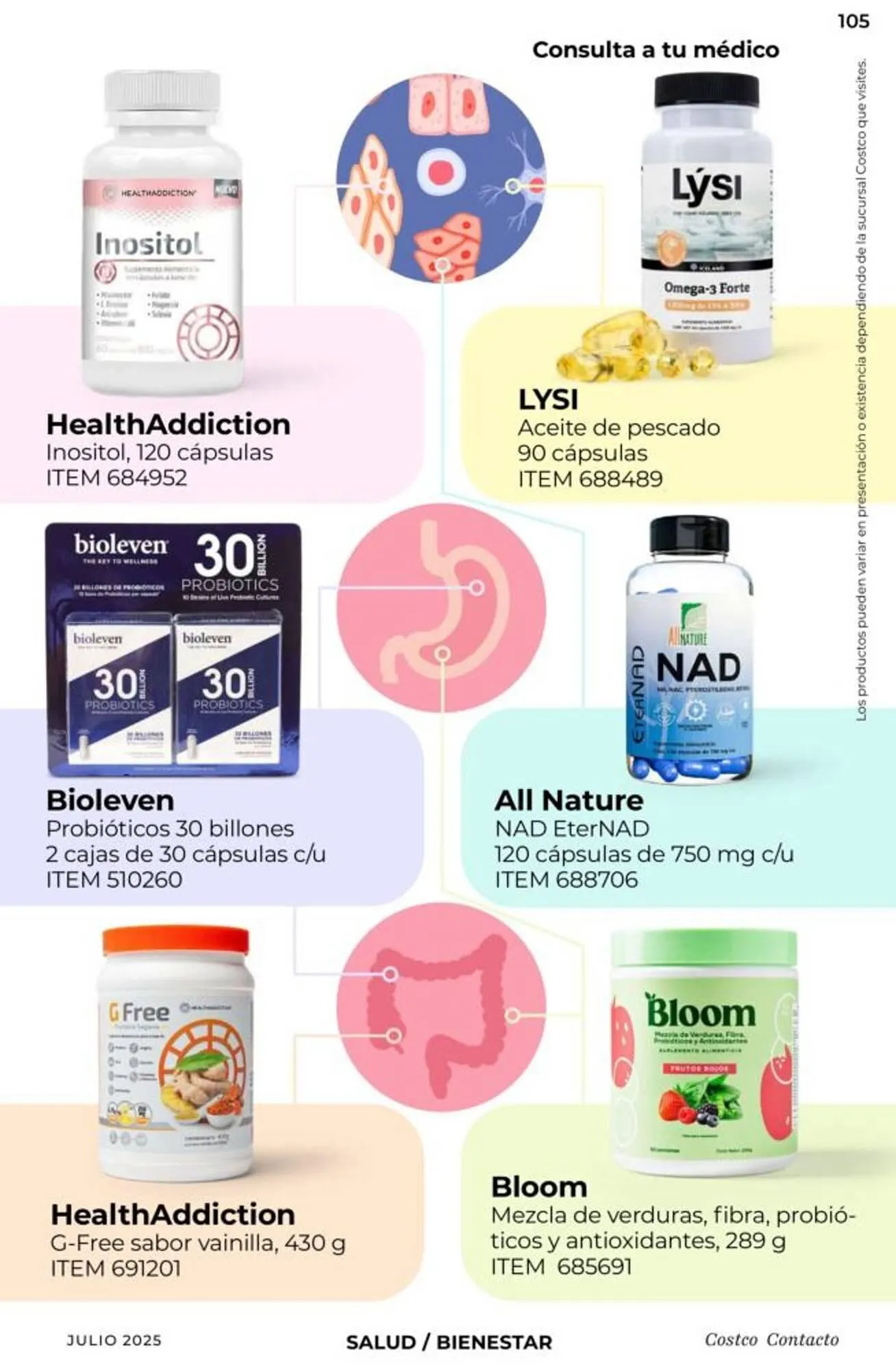 Catálogo de Catálogo Costco 1 de julio al 31 de julio 2025 - Pagina 105