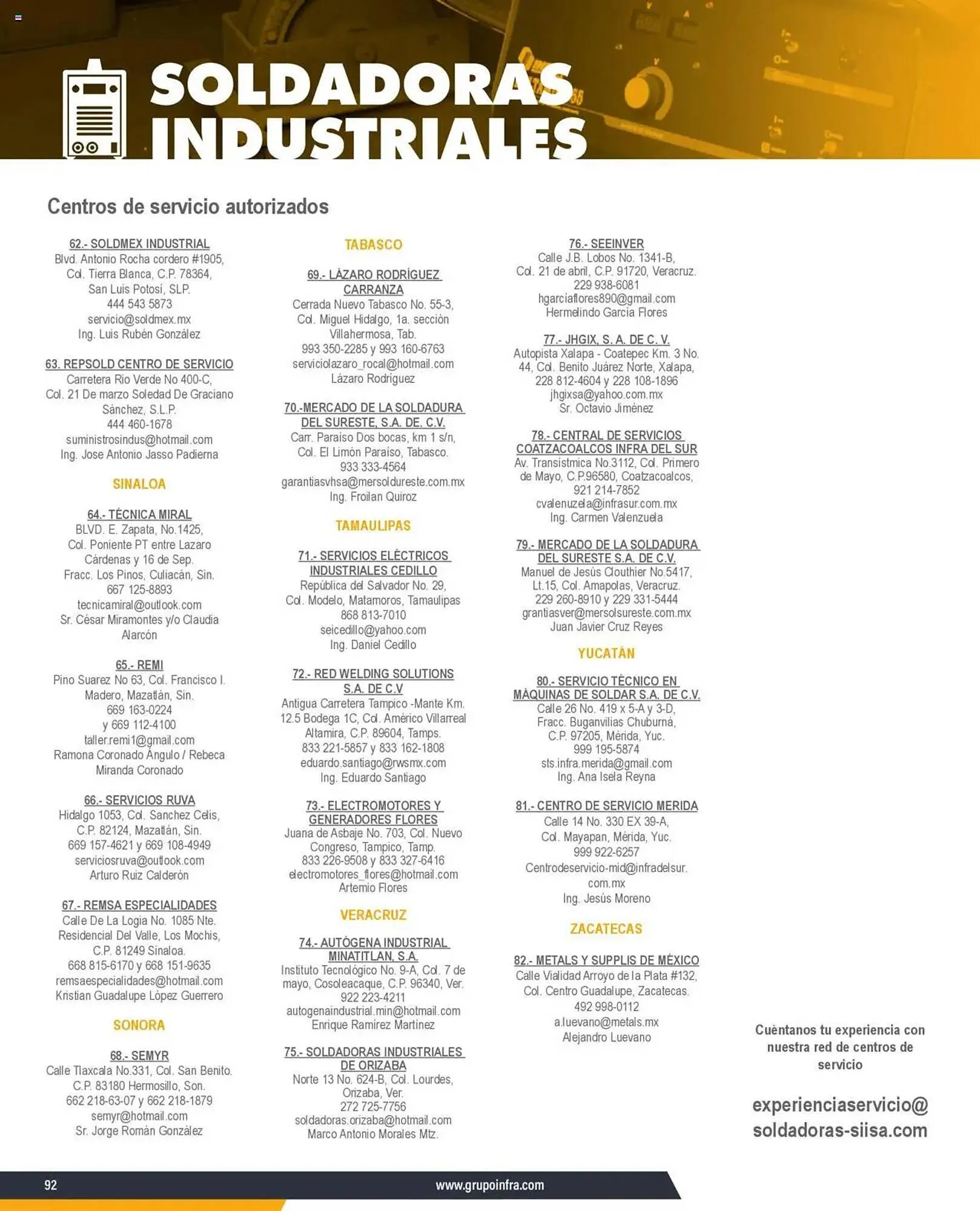 Catálogo de Catálogo Infra 7 de enero al 31 de diciembre 2025 - Pagina 40
