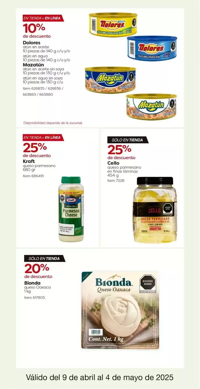 Catálogo de Cuponera Costco 9 de abril al 4 de mayo 2025 - Pagina 25