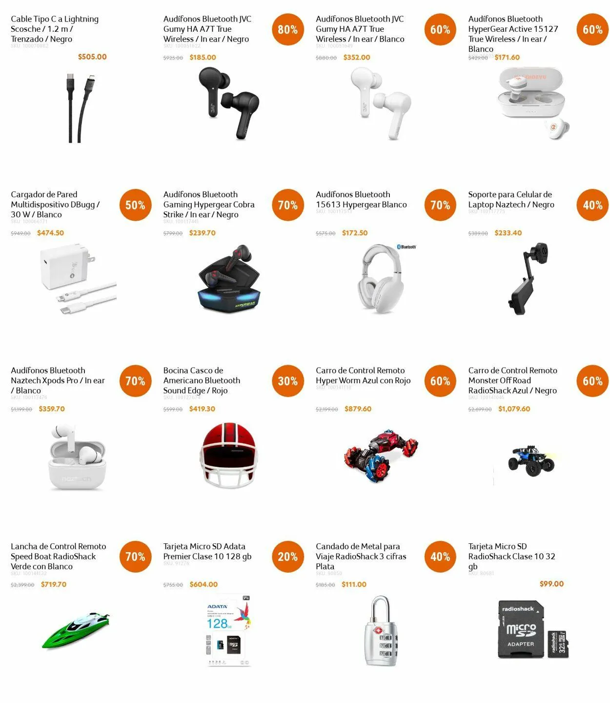 Catálogo de Radio Shack Oferta actual 8 de octubre al 23 de octubre 2025 - Pagina 1